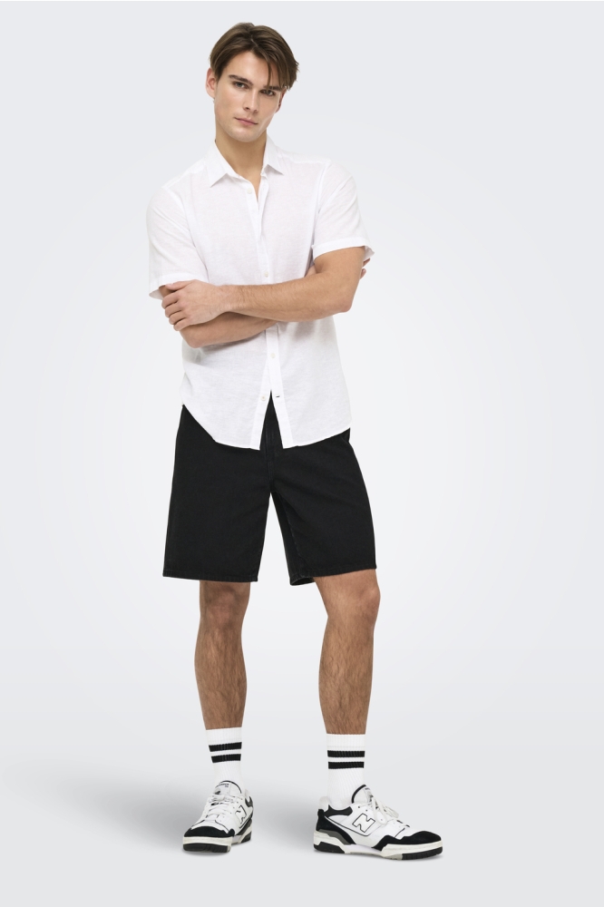 ONSFADE BLACK 9087 TAI DNM SHORTS N 22029087 Black Denim
